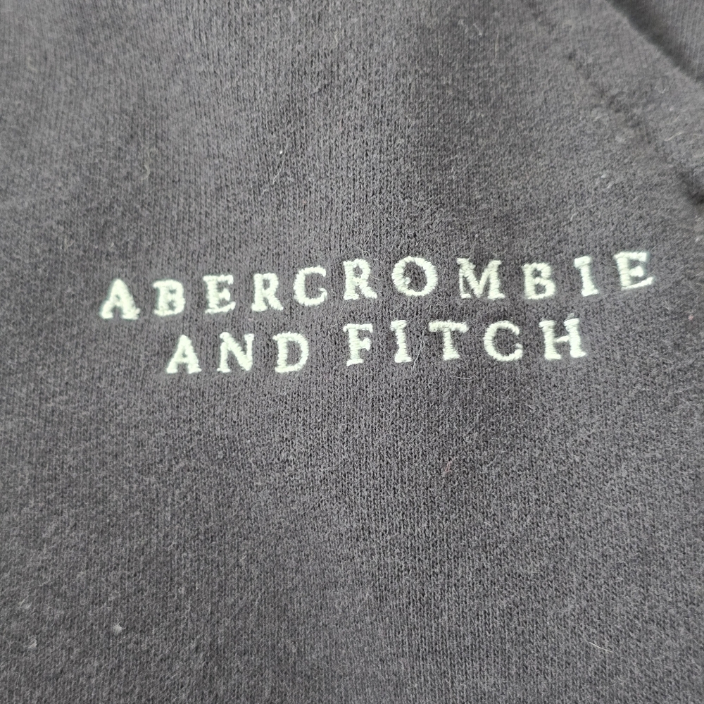 Abercrombie And Fitch Black Sweat Joggers Size Large - Picture 3 of 12